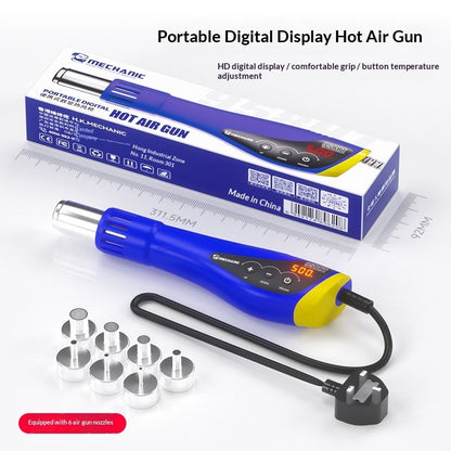 PISTOLA DE CALOR CON TEMPERATURA AJUSTABLE