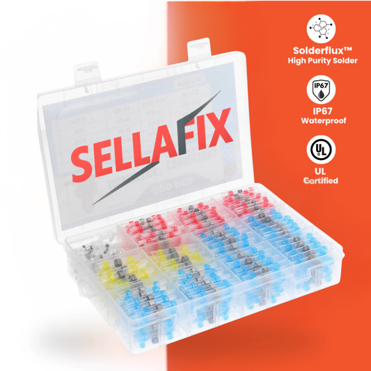 Kit de 50 conectores de cable de soldadura impermeables Sellafix™