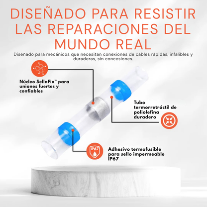 Kit de 50 conectores de cable de soldadura impermeables Sellafix™