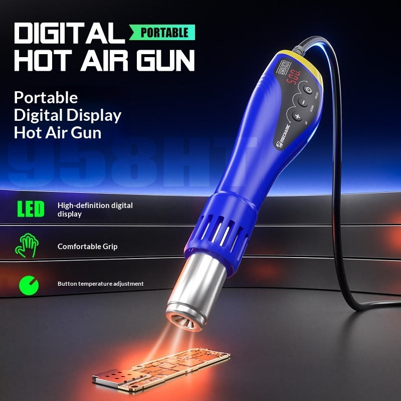 PISTOLA DE CALOR CON TEMPERATURA AJUSTABLE