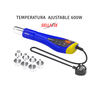 PISTOLA DE CALOR CON TEMPERATURA AJUSTABLE